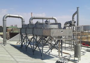 Air cooled condenser installed at Namibia