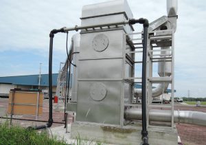 Water scrubber - Deodorizer
for LFP - 24 installed at Malaysia