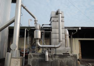 Water scrubber - Deodorizer
for LFP - 55 installed at Indonesia